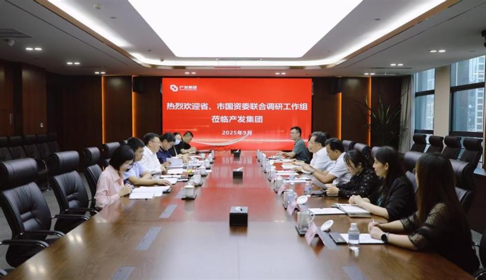 省、市國資委 聯(lián)合調研工作組到產(chǎn)發(fā)集團調研指導工作